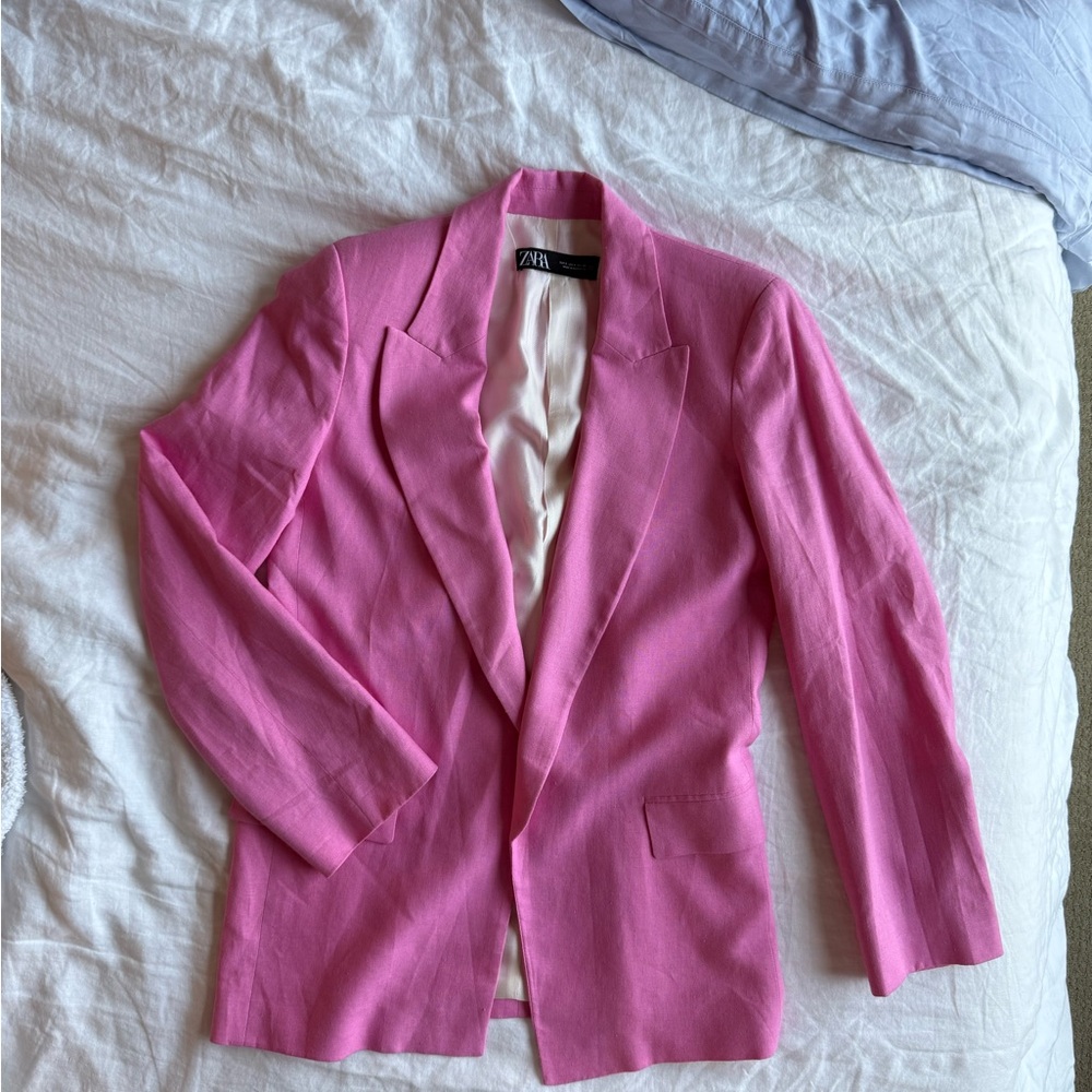Zara Vibrant Pink Jacket